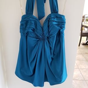 Blue Formal Halter